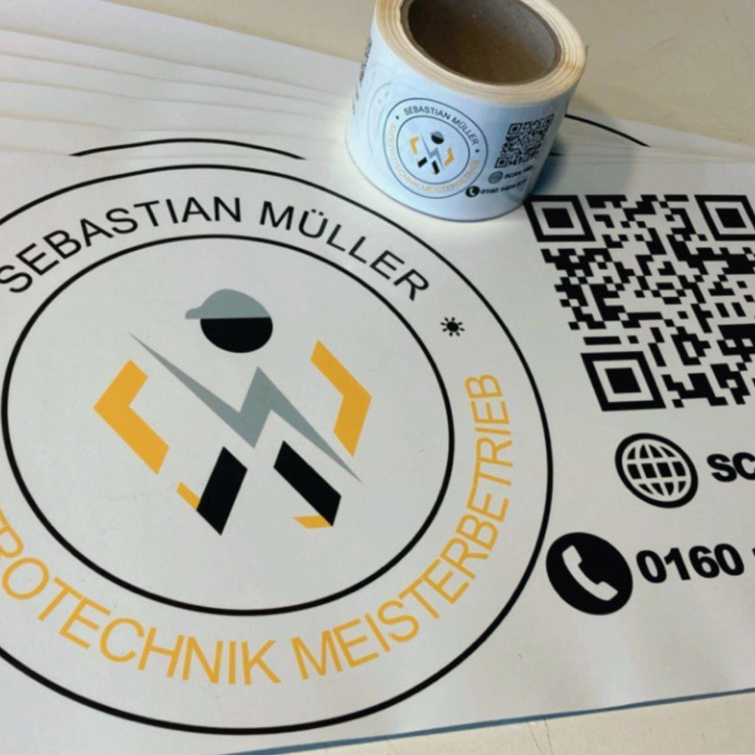 Aufkleber Sebastian Müller – RM-Werbung Kaiserslautern