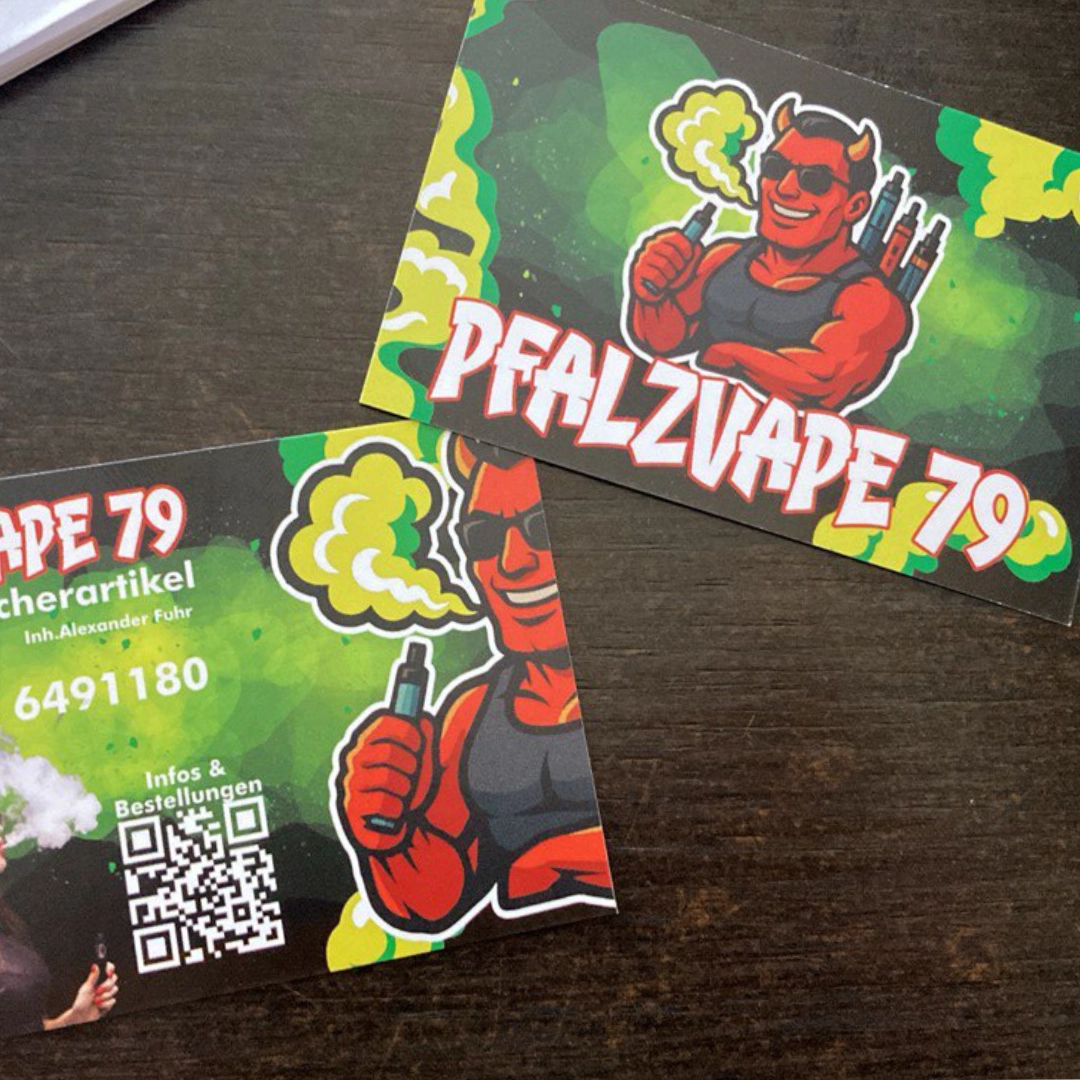 Logo und Geschäftsausstattung für PfalzVape79